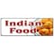Signmission INDIAN FOOD BANNER SIGN curries curry tandoori naan cuisine lassi vegan B-72 Indian Food - alternate 1